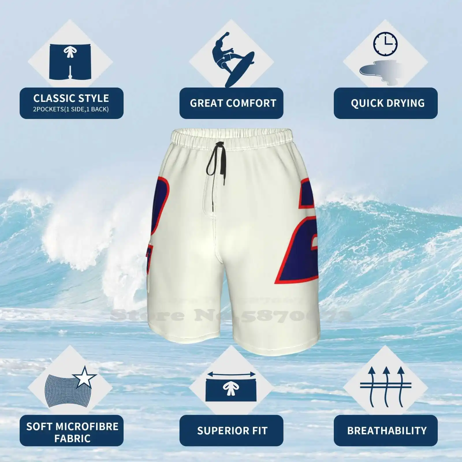 Дышащие индивидуальные праздничные пляжные шорты Dua одежда для вещей фанатов