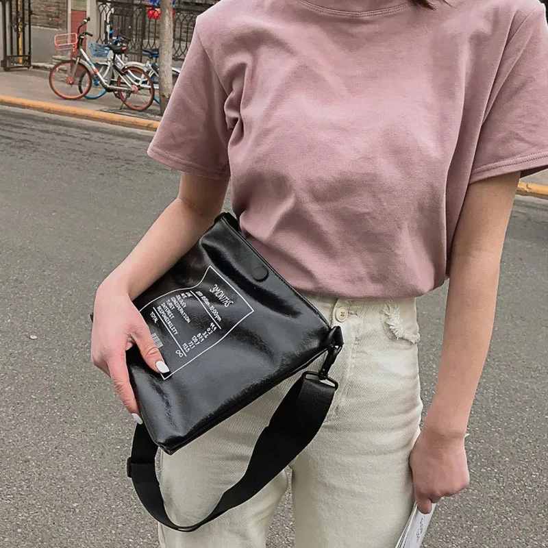 Женская сумка через плечо модная мессенджер в стиле Харадзюку Ulzzang популярная