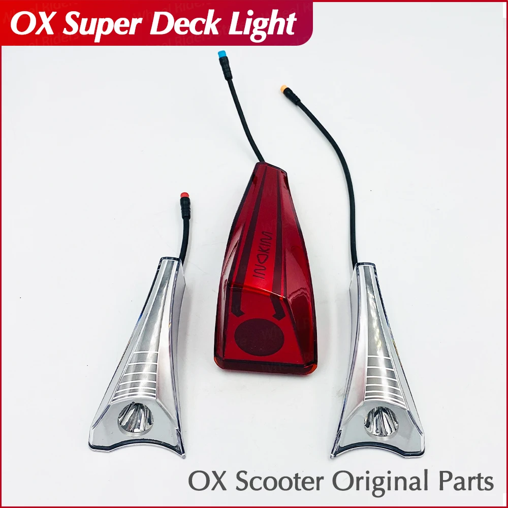 Оксо-OX Супер е-скутер способный преодолевать Броды спереди светильник задний