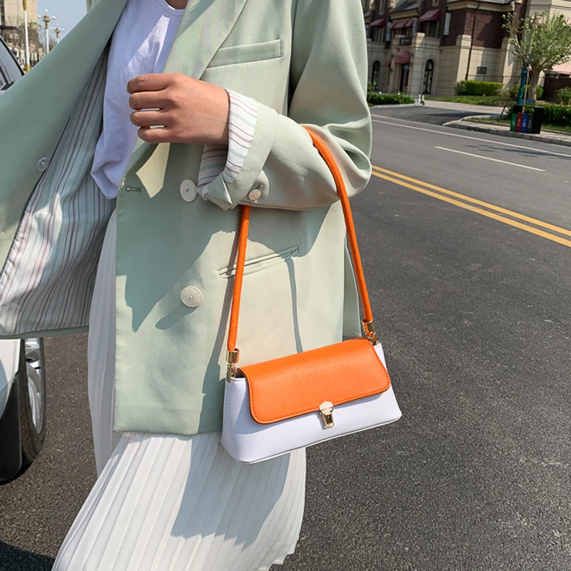 

PU Leather Bags For Women 2021 Summer Fashion All-match Small Shoulder Messenger Bag Female Travel Handbags