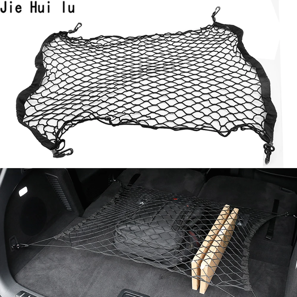 

Car Trunk Envelope Net Cargo Net For BMW F20 F21 F31 G31 F11 E61 E60 X1 F48 X2 F39 X3 G01 F25 E83 X4 G02 F26 X5 F85 F15 E70 X6