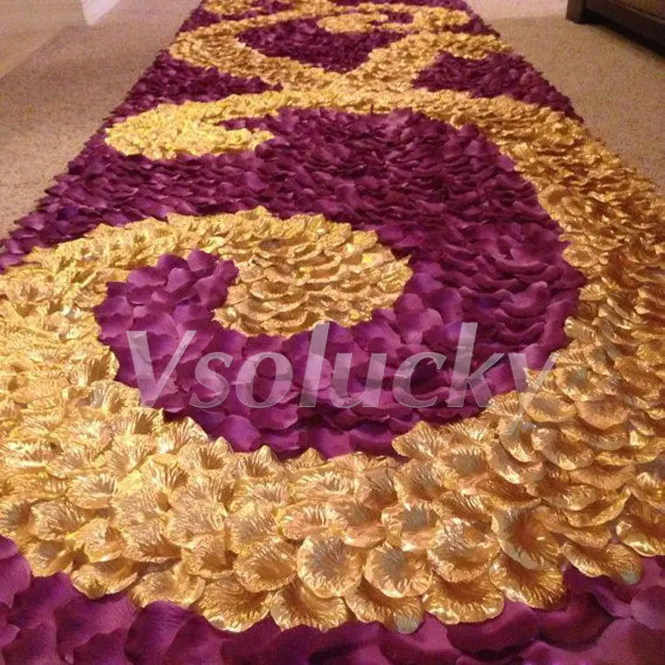 100 шт. шелковые лепестки роз стол Конфетти искусственный цветок детский душ