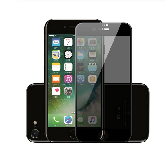 Антишпионский протектор экрана для iphone 7 8 Plus X стекло на 6 R XS макс. закаленное