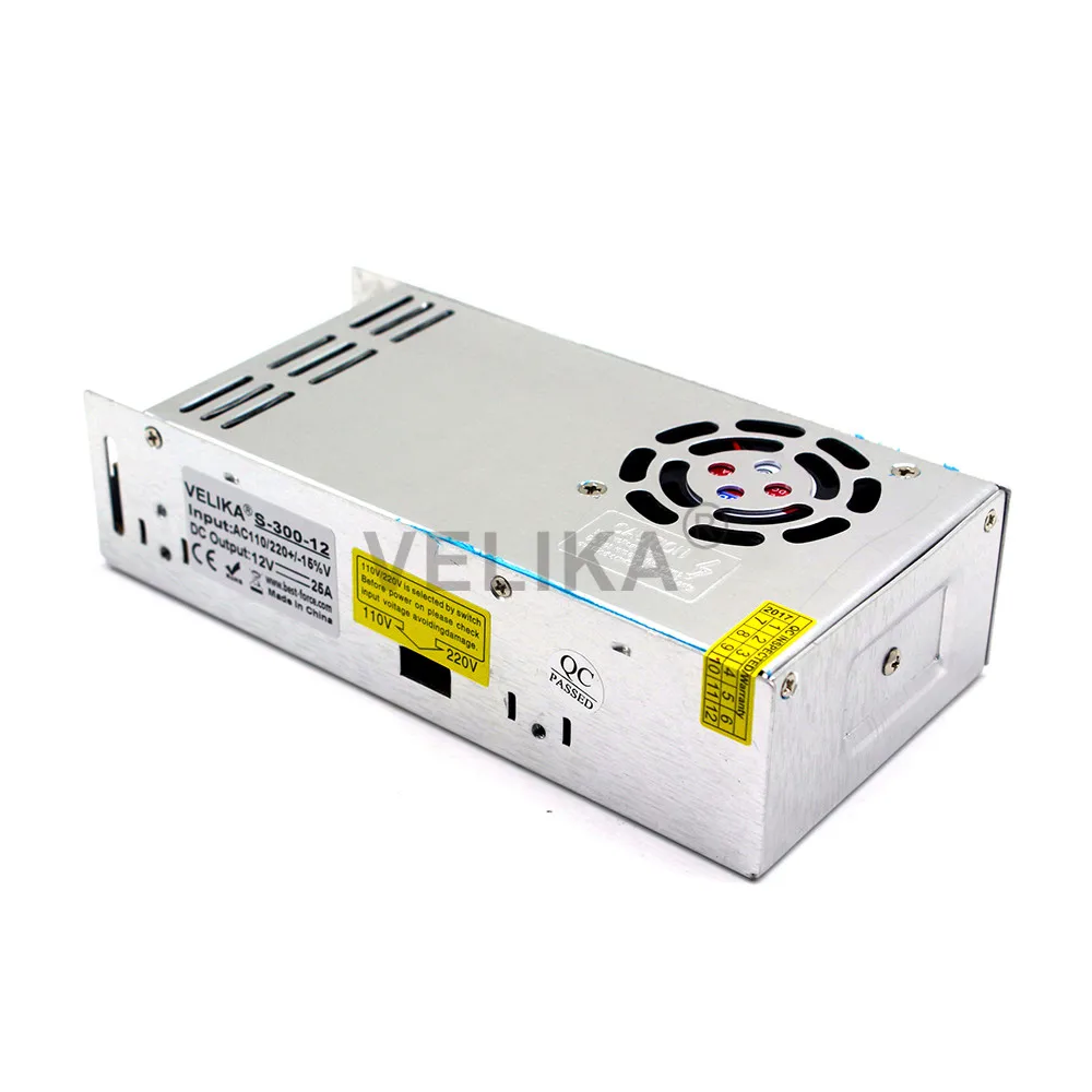Небольшой объем DC12V 25A 300 Вт драйвер импульсного источника питания 110 В 220 AC DC 12 SMPS
