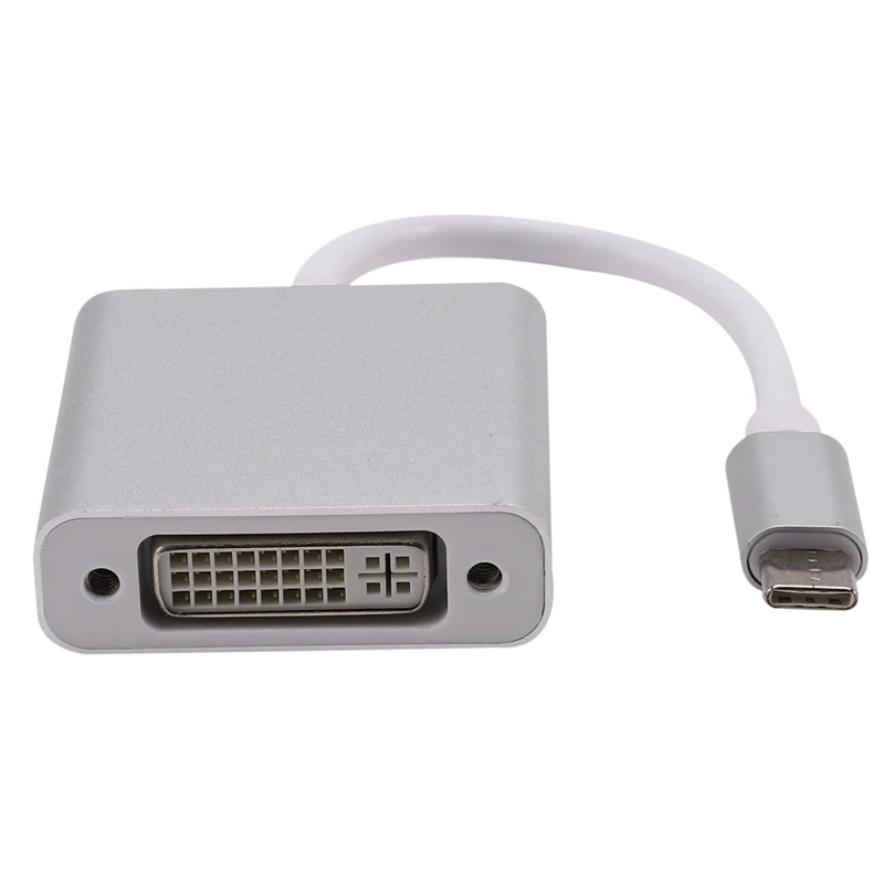 TYPE C к DVI конвертер Usb3.1 Dvi видео адаптер Usb для Chrombook|Кабели VGA| |