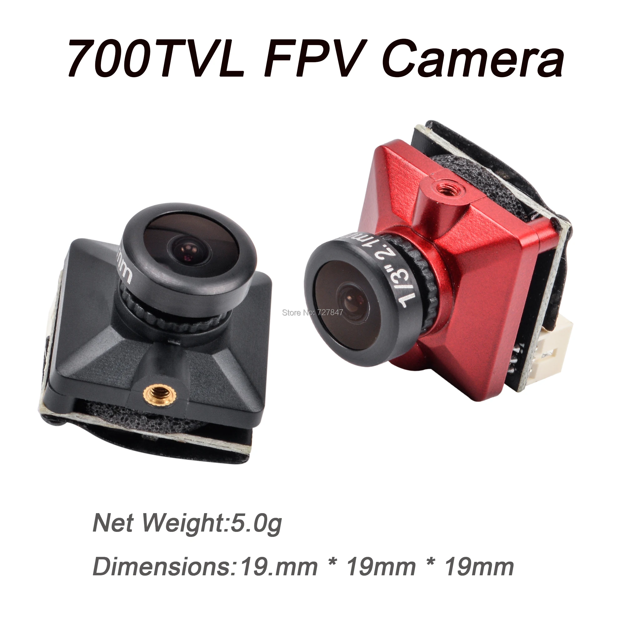 Мини 1/3 COMS 700TVL 2 1 мм FPV камера PAL / NTSC для мини гоночного дрона Quadcopter|Детали и