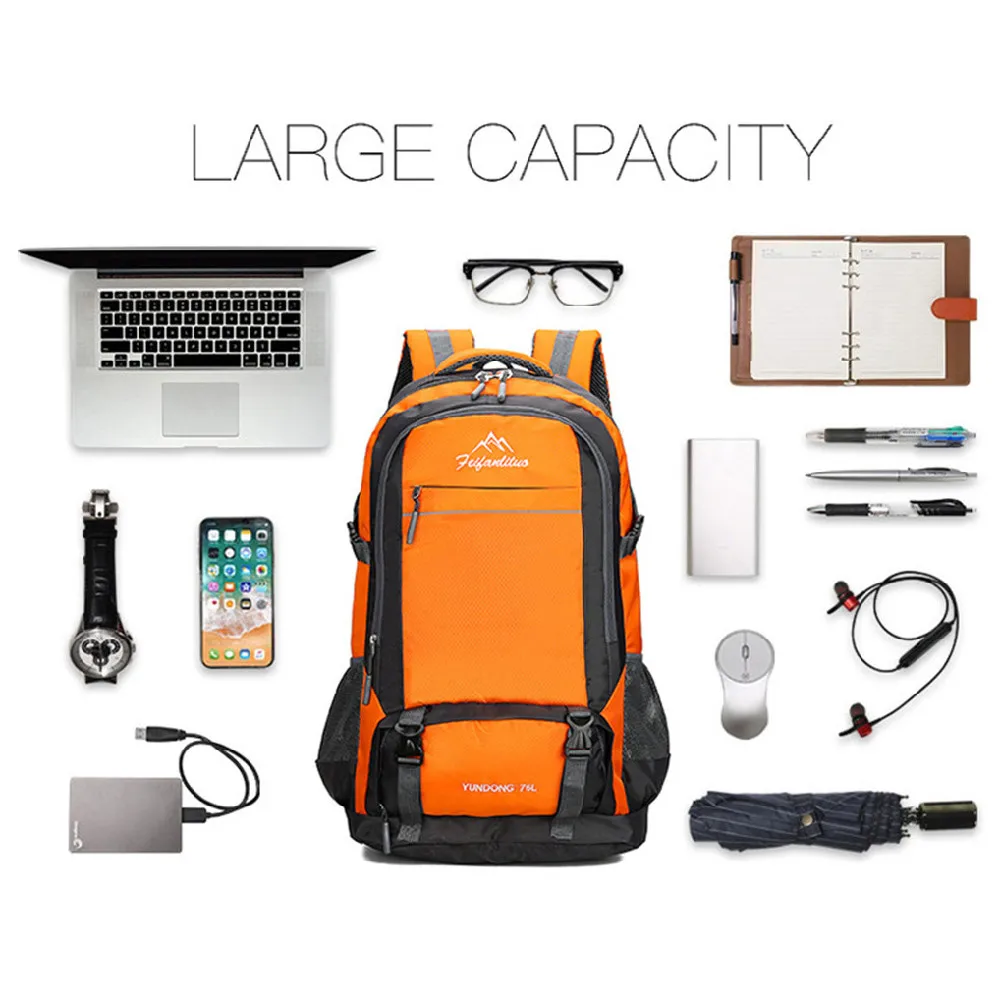 56 75L Спортивная двойная сумка через плечо для занятий спортом на открытом воздухе