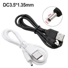 Кабель питания 3,5*1,35 мм DC USB К DC3.5, кабель питания для колонок, аксессуары, кабели для динамиков, портативный кабель питания для аудио и видео колонок