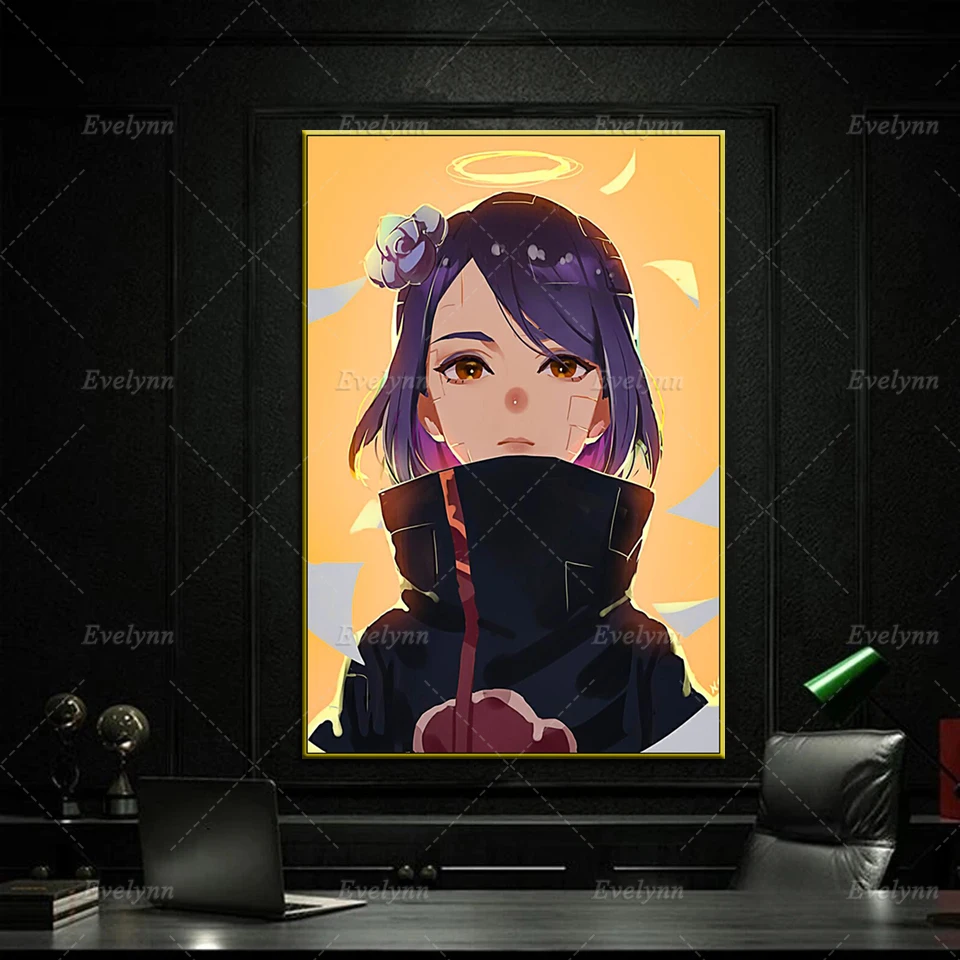 

Naruto Japan Anime Canvas Poster Modern Living Room Cuadros Wall Painting Nordic Home Bedroom Decor Prints Pictures Kids Gift