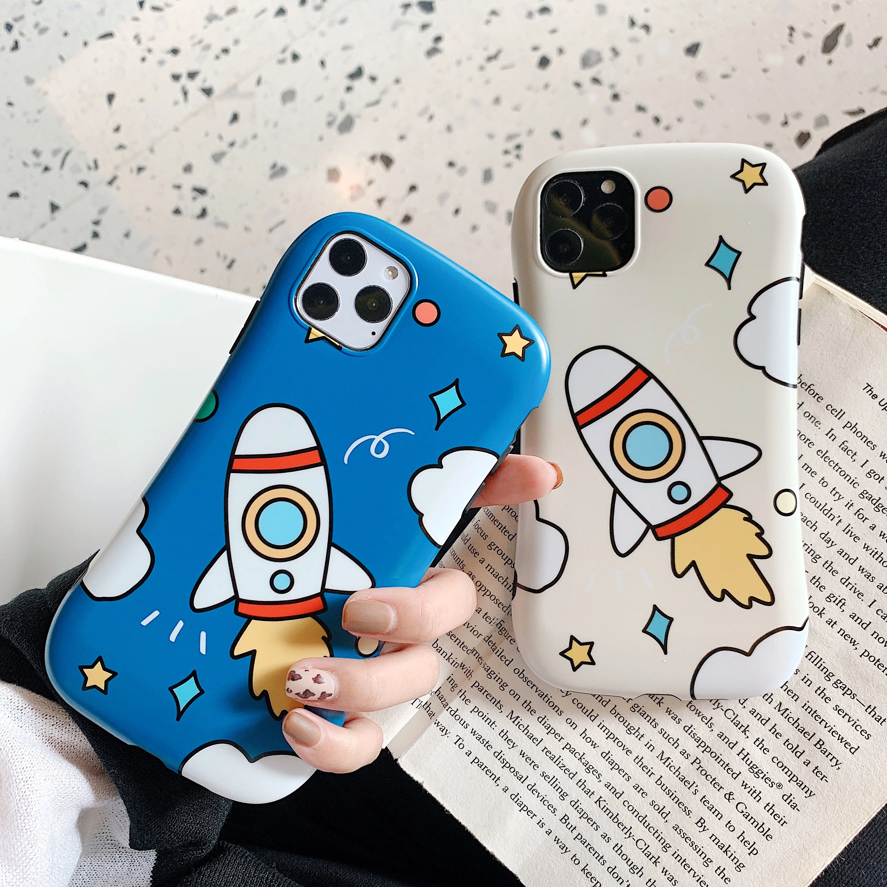 ORYKSZ силиконовый чехол для телефона с мультяшным рисунком iphone 11 Pro Max 6 6s 7 8 Plus X XR XS