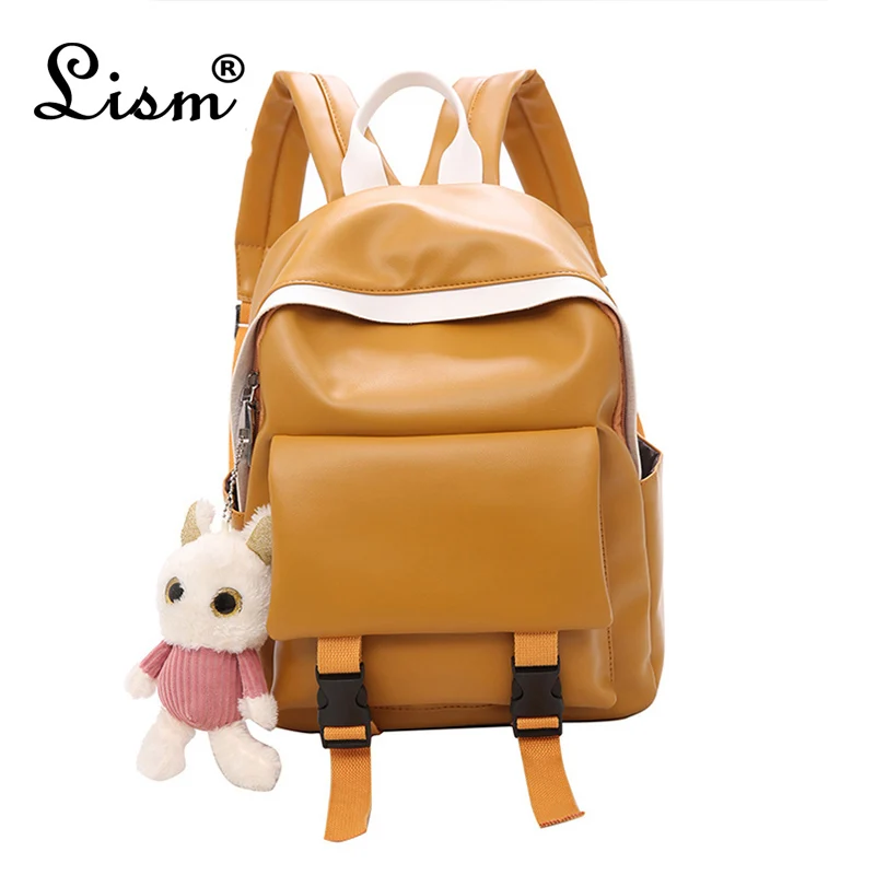 Роскошная женская сумка новинка 2020 ранцевая школьная водонепроницаемая мягкая