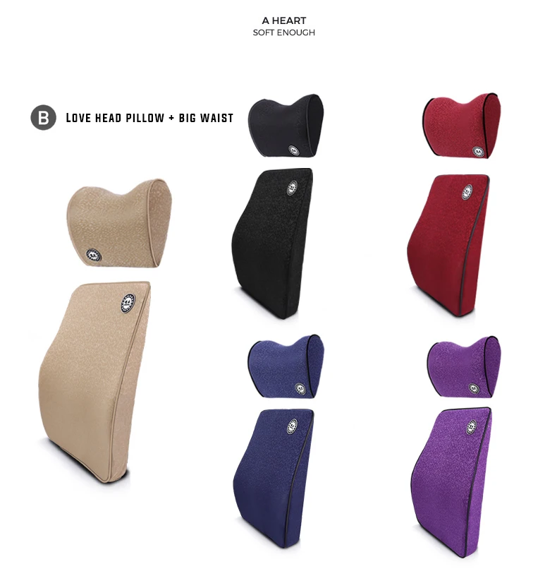 1 шт. подголовник для автомобиля подушка сиденья кресло в авто пена с памятью