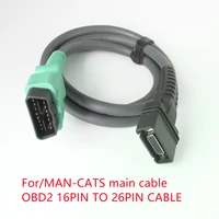 acheheng cables for man 26pin to obd2 16pin female connector dlc obd obdii for man 26pin truck diagnostic tool cable