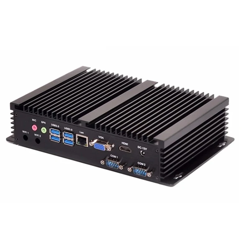 

2 DDR4 MiniPC Industrial Mini PC Computer Core i7 10510U 4K HTPC 3D Blu Ray VGA 2*RS232 Nettop HDMI Desktop Windows10 Linux WiFi