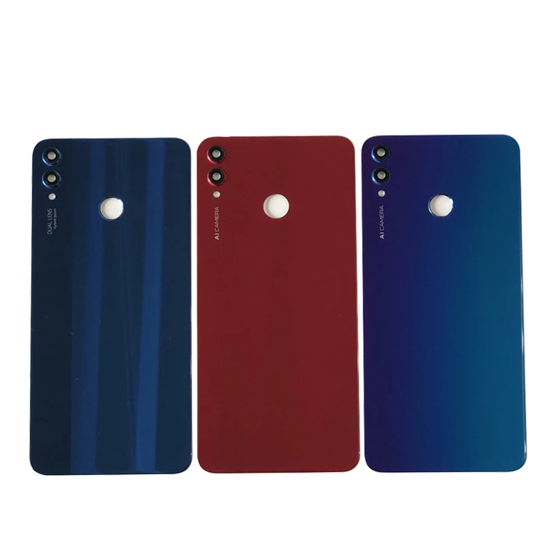 Axisinternational для 6," huawei Honor 8X, чехол с 3D стеклом для задней панели батареи, корпус+ стеклянная линза+ рамка для отпечатков пальцев+ вспышка
