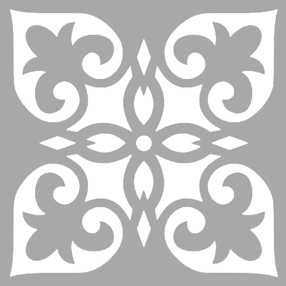 Трафарет для рисования плитки Alice 30x30 см стены плитка мебель легкого и