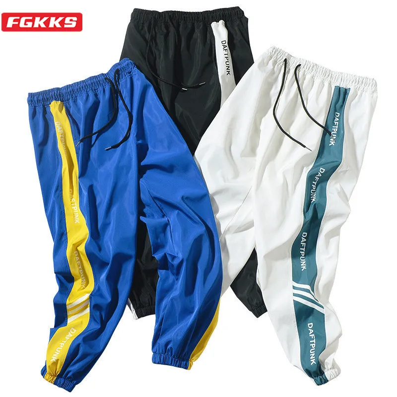 Мужские спортивные брюки FGKKS повседневные брюки-карандаш до щиколотки с