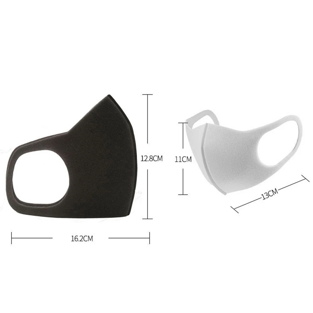 Моющаяся маска для рта PM2.5 против смога фильтр носа ветрозащитный респиратор