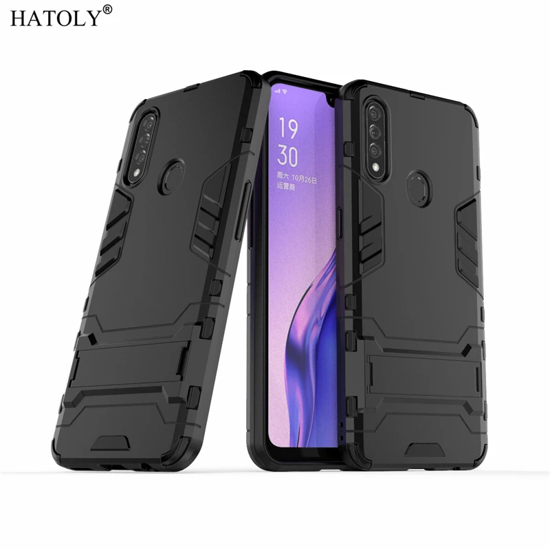 Чехол HATOLY для Armor OPPO A31 чехол s A8 противоударный робот силиконовый резиновый