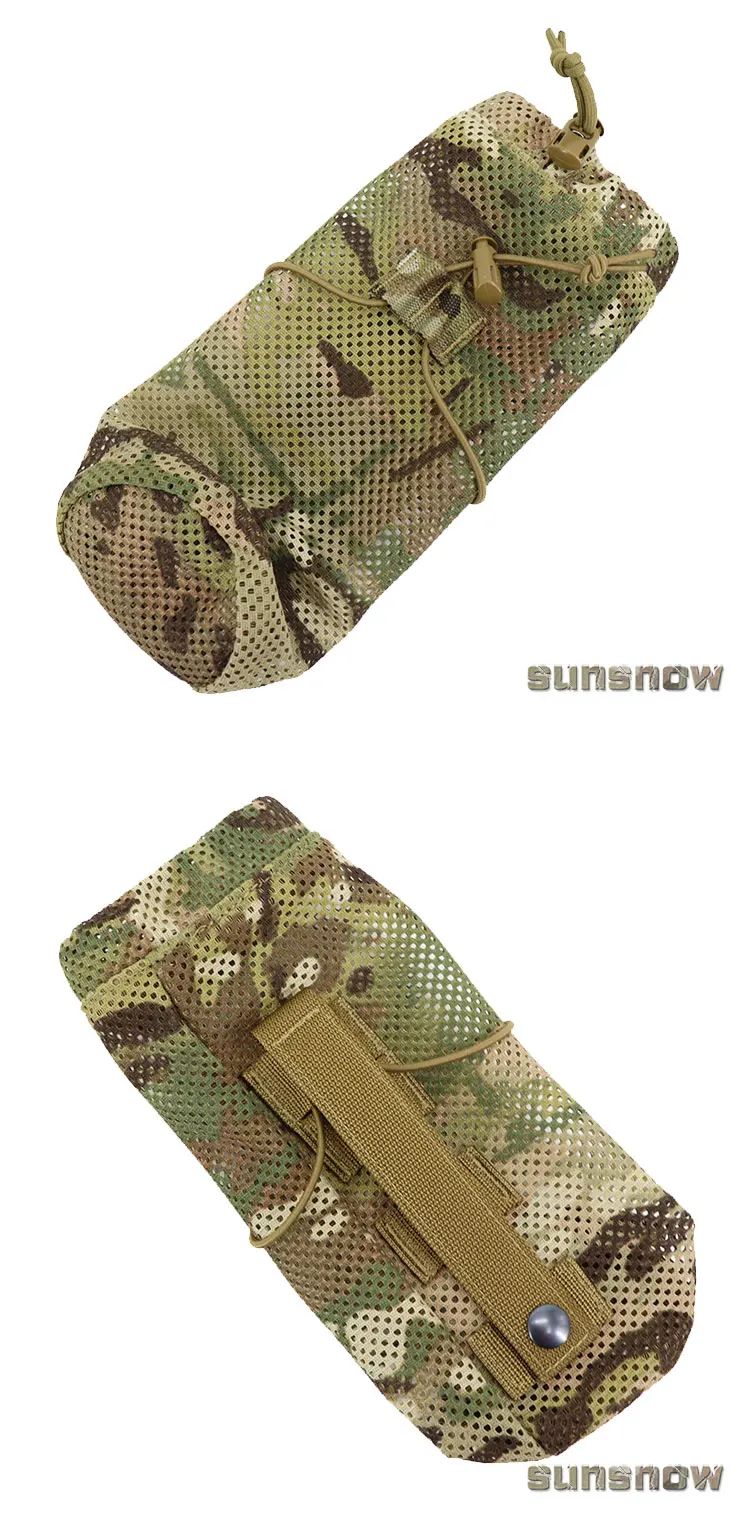 Outdoor Sports Military Fan MOLLE Kettle Bag Water Cup Cover Umbrella Cover Umbrella Bag Extended Sundry Bag