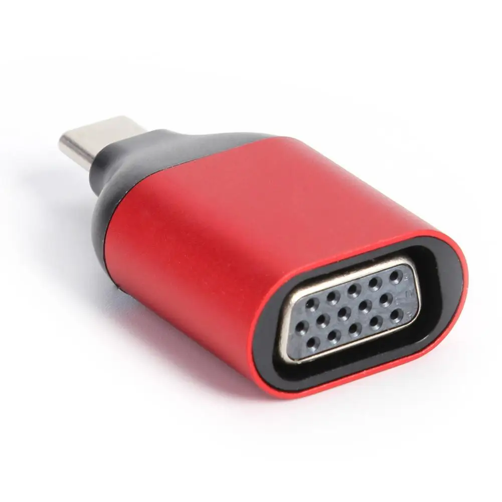 Профессиональный Кабель адаптер с разъемом Type C к 4K HDMI 1080P VGA DP Для MacBook Pro|Адаптеры