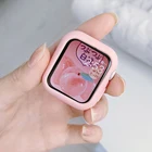 Мягкий силиконовый чехол для Apple Watch 6, SE 5, 4, 3, 2, 1, 42 мм, 38 мм, защитный чехол для iWatch 4, 5, 6, 3, 2, 40 мм, 44 мм, бампер