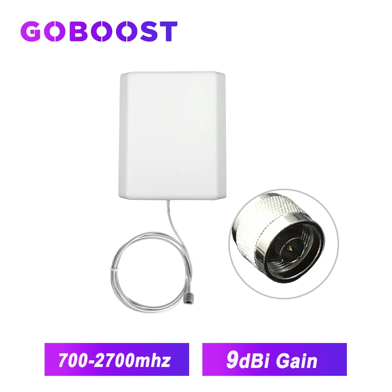 

Indoor Antenna 4G GSM 3G 700-2700MHz 9dBi Wall-mounted Antenna 2G For Communication Network Cellphone Booster /