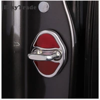 stainless steel car door lock cover auto emblems anti rust case anti scratch 4pcs for mazda cx30 2021 2020 accessories cx 30