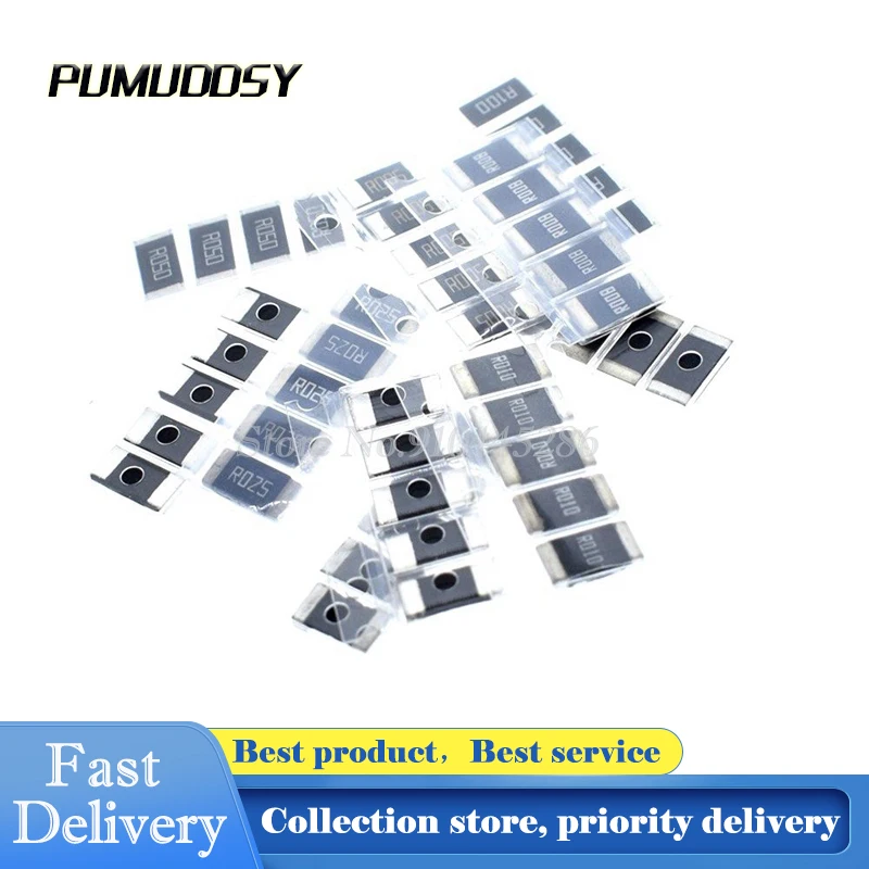 50 шт. резистор 2512 SMD 1 Вт 1% 0 Ом R100 R010 R020 R050 R200 R220 R330 R470 R500 1R00 новинка|Резисторы| |