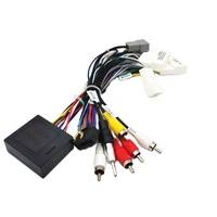 16pin android power cable adapter with canbus box for nissan x trail for tiida power cable wiring harness