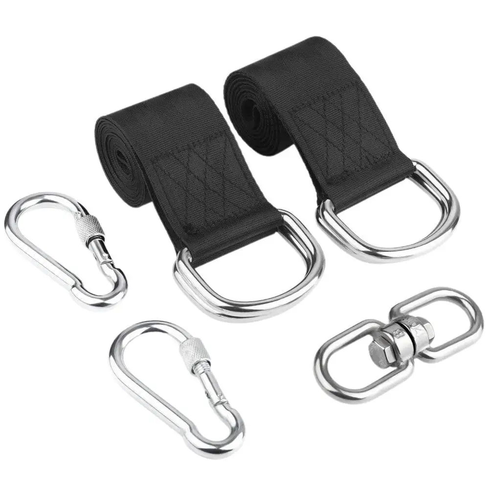 

Tree Swing Straps Hanging Kit Outdoor Swing Hangers for Hammocks Tire and Saucer Swings Easy Installation