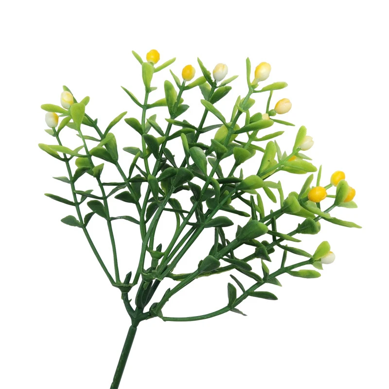 

Artificial Fake Milan Grass Simulation Plastic Plants Flowers Desktop Decoration Home Office Garden Outdoor Decor Accessories