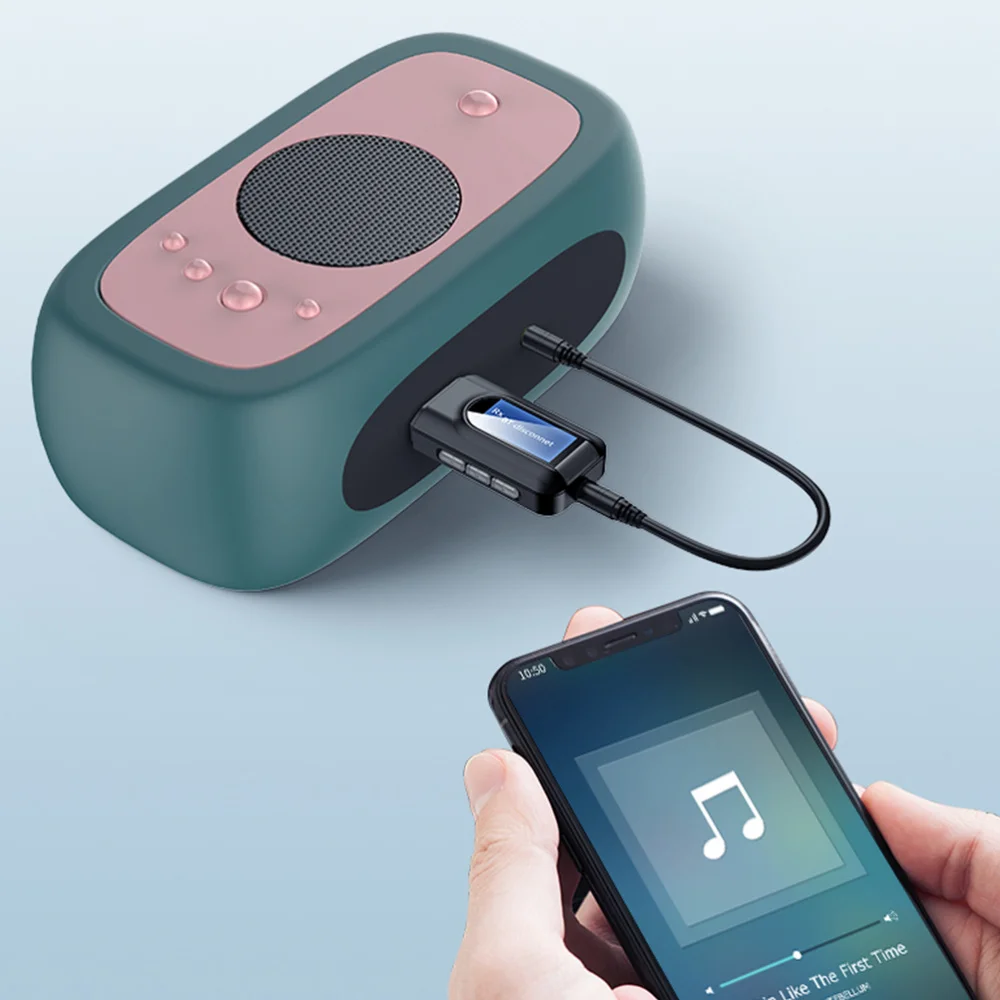 Беспроводной приемник передатчик ЖК дисплей Дисплей 3 5 мм разъем AUX USB ключ аудио