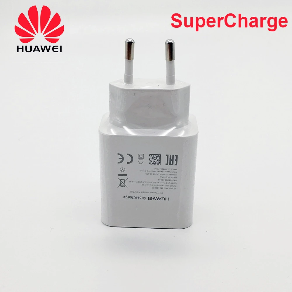 Оригинальный суперзарядный кабель Huawei настенное зарядное устройство для P20 P10 Mate