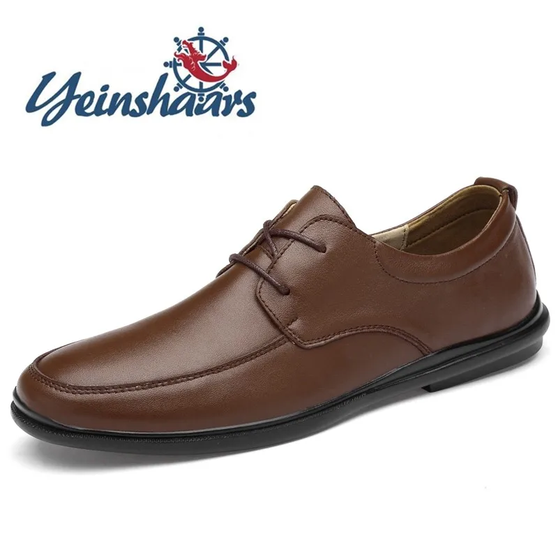 New Arrival Mens Oxford Casual Shoes Vintage Designer Business Dress Male Comfortable Formal Zapatos De Hombre | Обувь