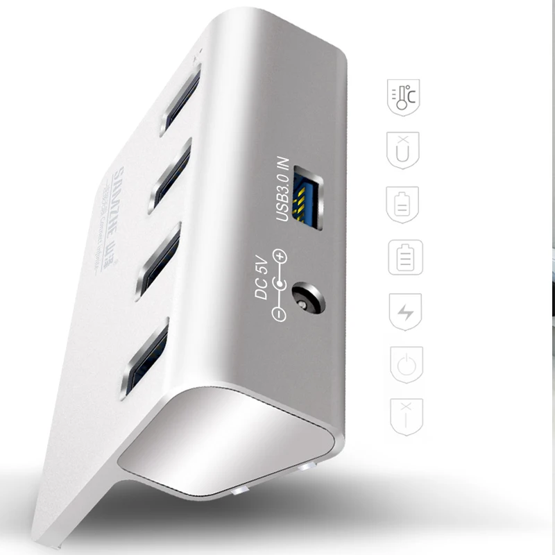 SAMZHE USB 3 0 концентратор 4 порта удлинитель для настольного компьютера