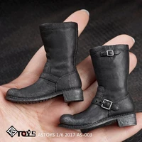 16 scale male fashion astoys as003 ankle boots arnold t800 boots shoes accessory old version model for 12 inches man body
