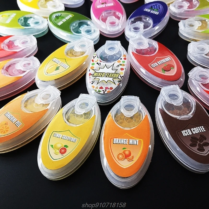 200 шт. капсулы ментола в форме шариков мяты взрыв поп смешанный фруктовый вкус