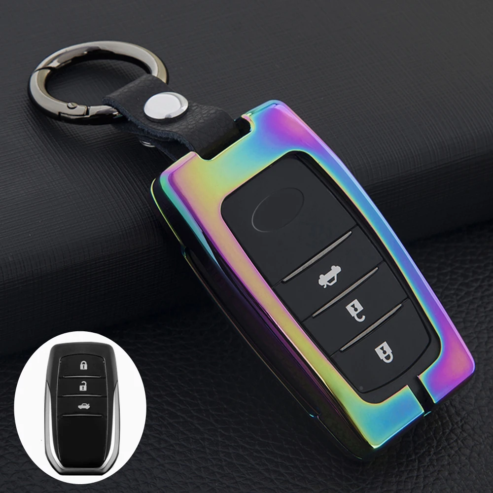 Чехол для автомобильного ключа из цинкового сплава с гальваническим покрытием