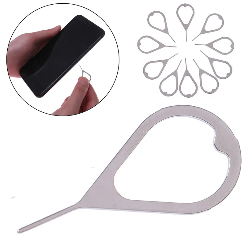 5 шт. металлические иглы для извлечения SIM карты| |