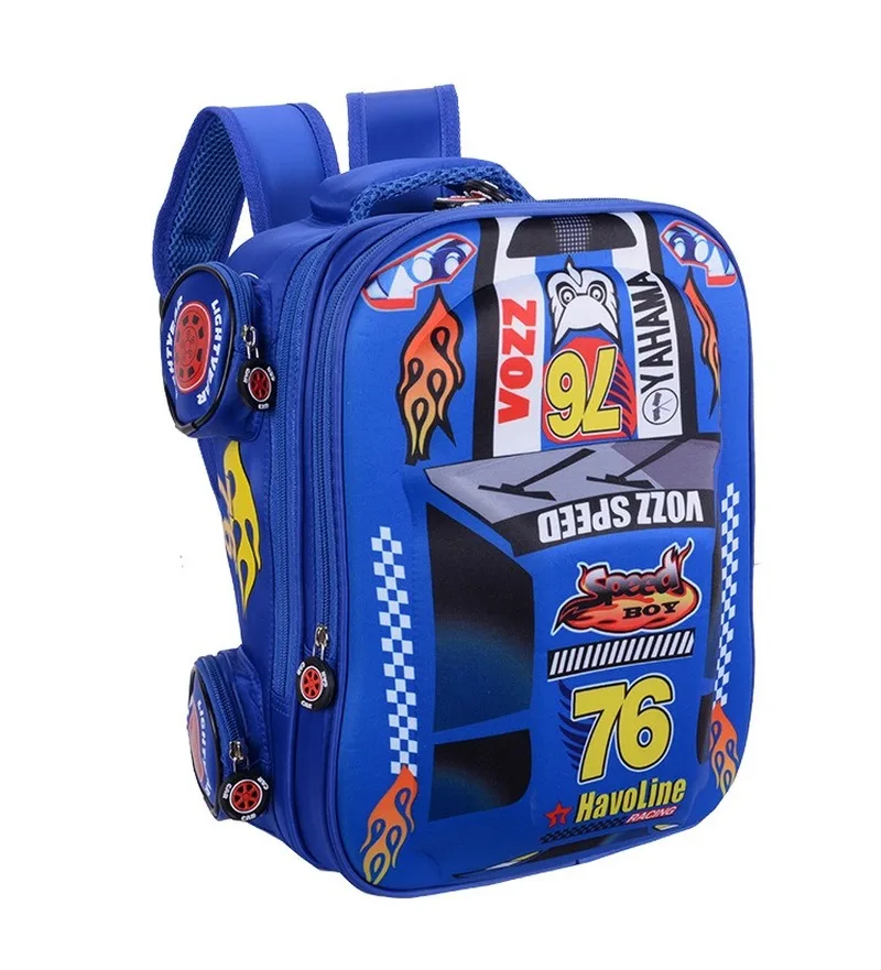Сумка с машинками из мультфильмов Disney для мальчиков и девочек детский школьный