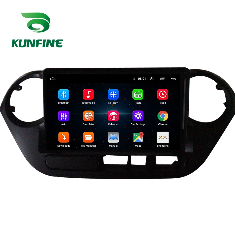 Восьмиядерный Android 10 0 автомобильный DVD GPS навигационный плеер Deckless стерео для HYUNDAI