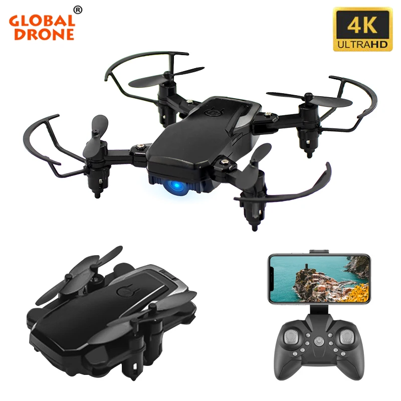Global Drone 4K Mini 6 Axis Gyro 2 4G 4CH дроны Радиоуправляемый вертолет с безголовым режимом