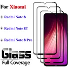 3 шт. Защитное стекло для Redmi Note 8 полное склеивание Защита экрана для Redmi Note 8 Pro 9H полное закаленное стекло для Redmi Note 8T