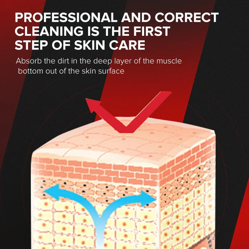 Электрическое очищающее средство для лица ультразвуковые щетки глубокой