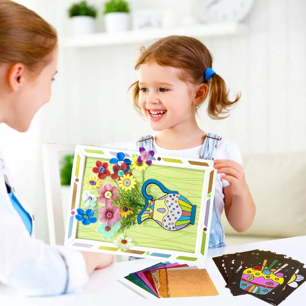 

DIY Handmade Material Package Creative Educational Toys Handmade Embossing Parent-child Interactive Education Process Children