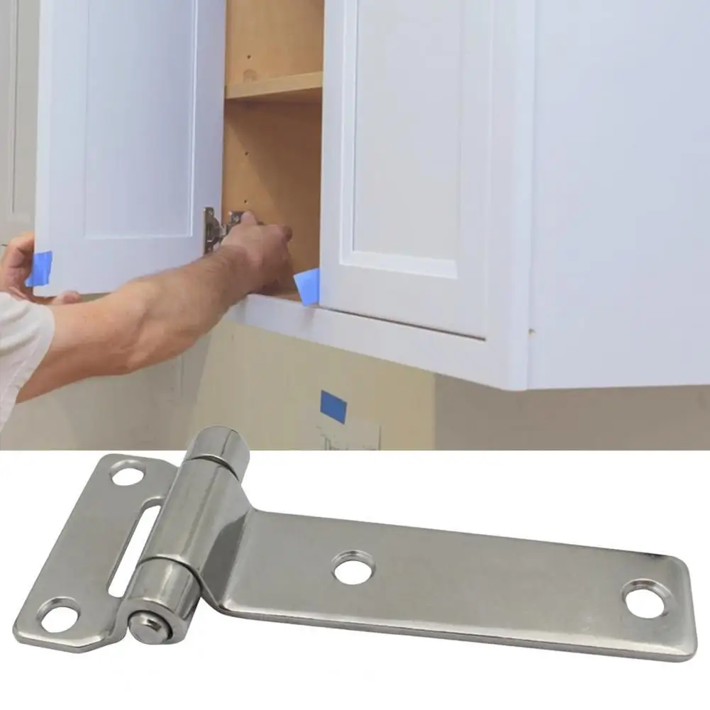 1 шт. Т-образная ржавчиностойкая железная легкая петля для сарая, ворот, двери, петли для шкафа с функцией доставки на дропшиппинг.