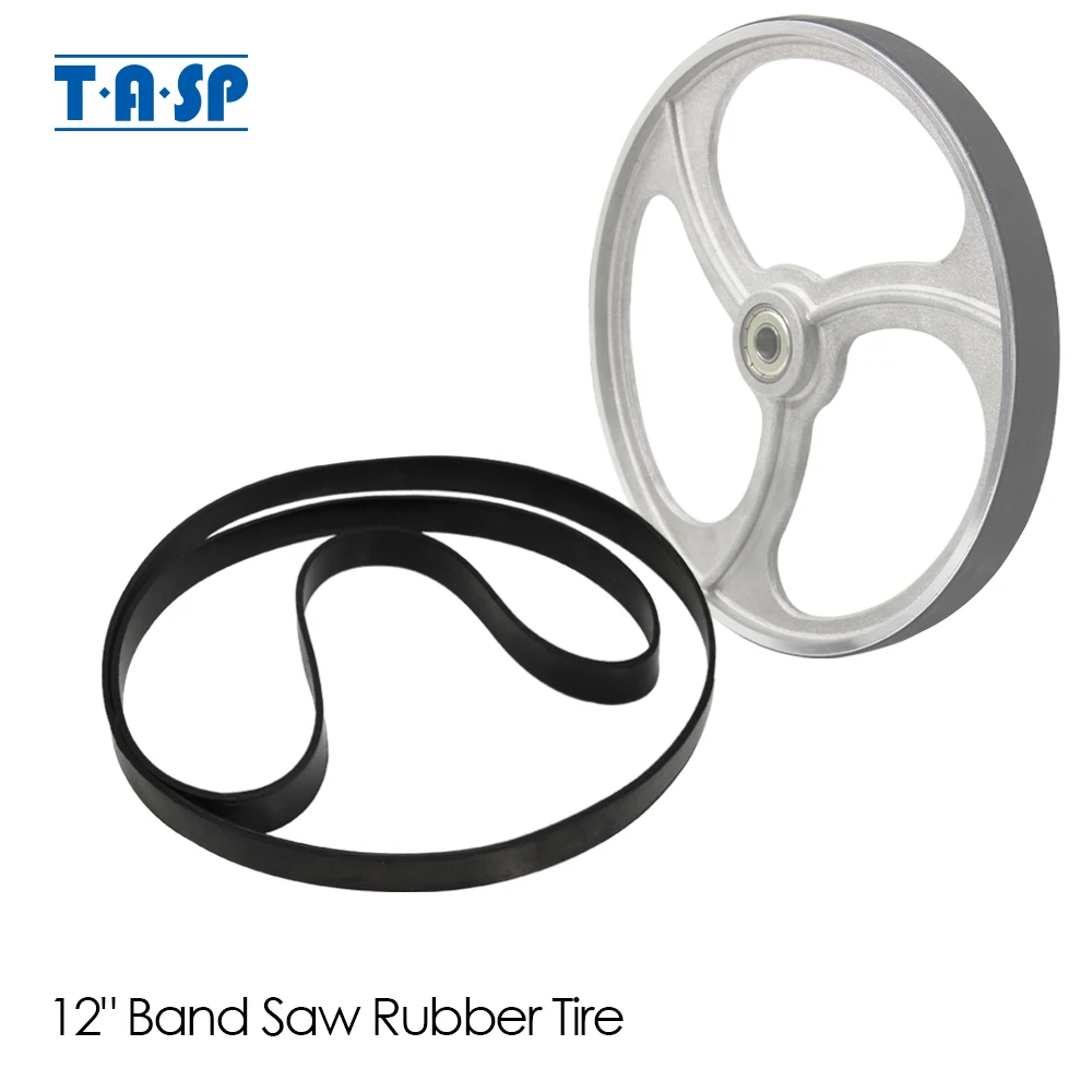Rubber Tires Woodworking Band Saw Band Scroll Wheel Ring Par