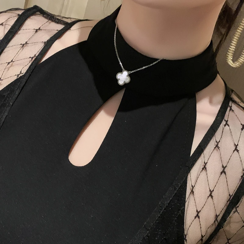 2020 для женщин в винтажном стиле Сезон осень платье до середины икры с длинным