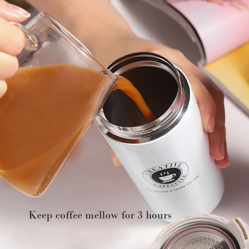 Кофейная кружка дорожная Автомобильная чашка изолированная вакуумная с